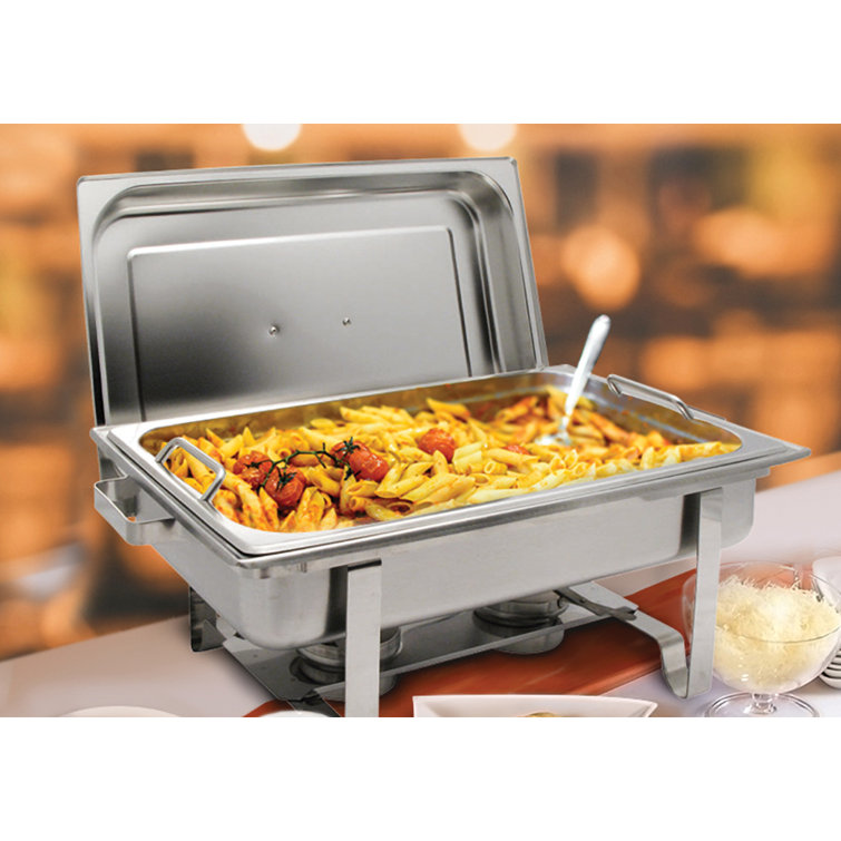 The Party Aisle™ Stainless Steel 8 Quarts Chafing Dish Wayfair